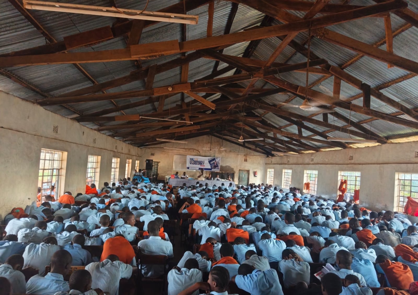 The Shoeless Visionary Experience at a school in Uasin Vihiga County